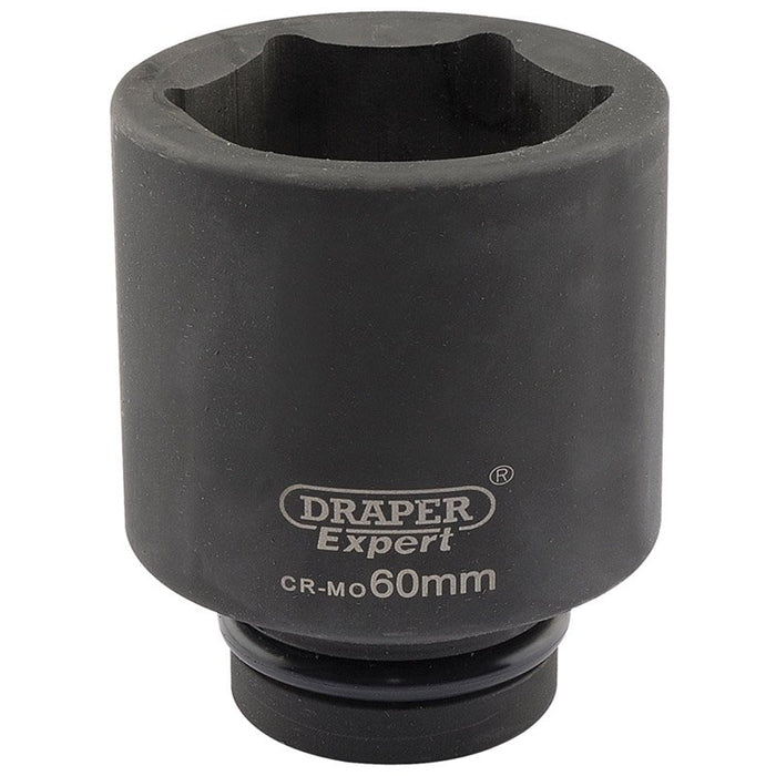 Draper Tools Expert 60mm 1 Square Drive Hi-Torq® 6 Point Deep Impact Socket