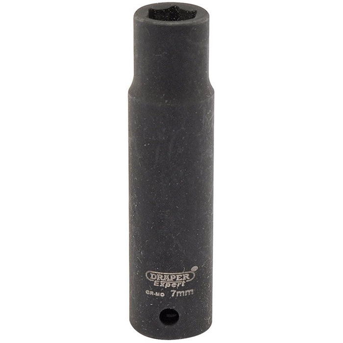 Draper Tools Expert 7mm 1/4 Square Drive Hi-Torq® 6 Point Deep Impact Socket