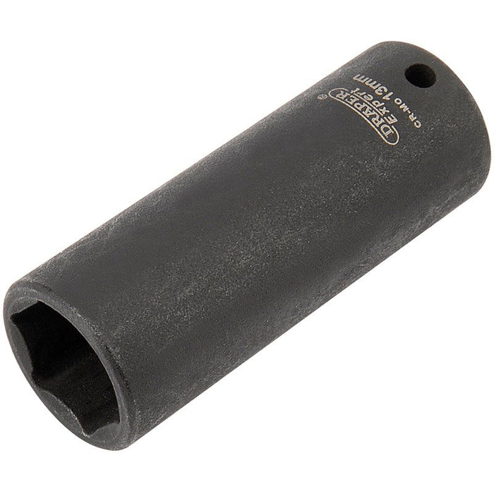 Draper Tools Expert 13mm 1/4 Square Drive Hi-Torq® 6 Point Deep Impact Socket