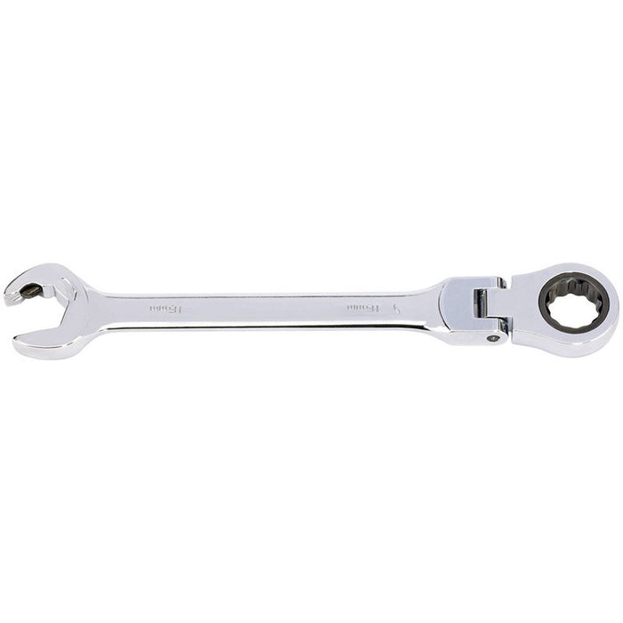 Draper Tools Metric Combination Spanner with Flexible Head and Double Ratcheting Features (16mm)