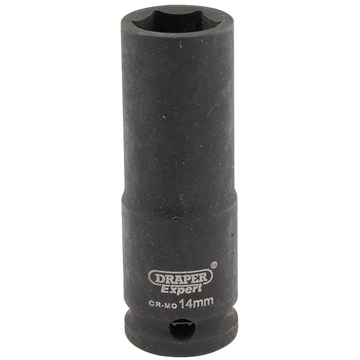 Draper Tools Expert 14mm 3/8 Square Drive Hi-Torq® 6 Point Deep Impact Socket