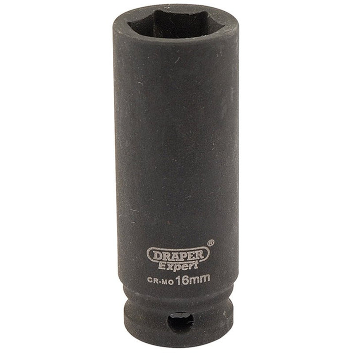 Draper Tools Expert 16mm 3/8 Square Drive Hi-Torq® 6 Point Deep Impact Socket