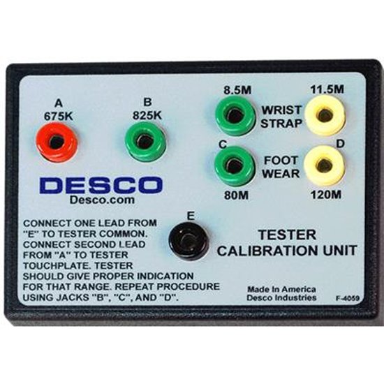 Desco Tester Calibration Unit