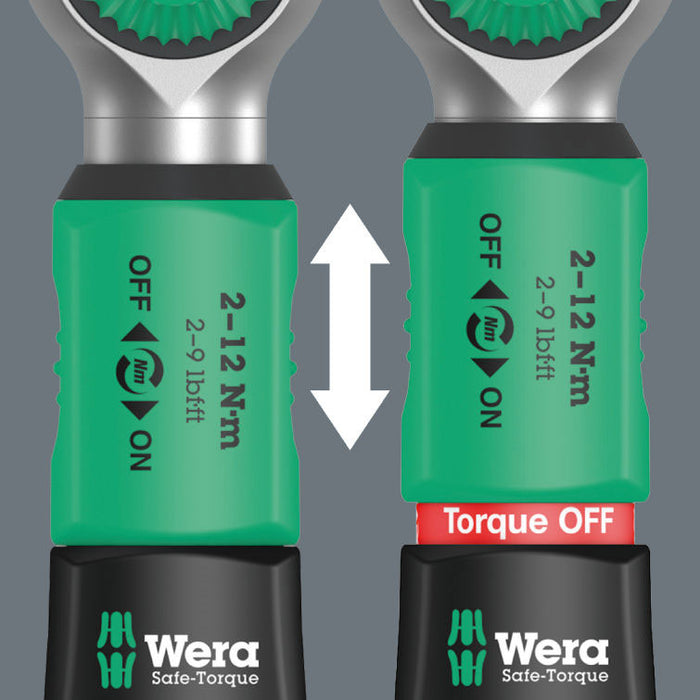 Wera Safe-Torque A 2 Torque Wrench with 1/4