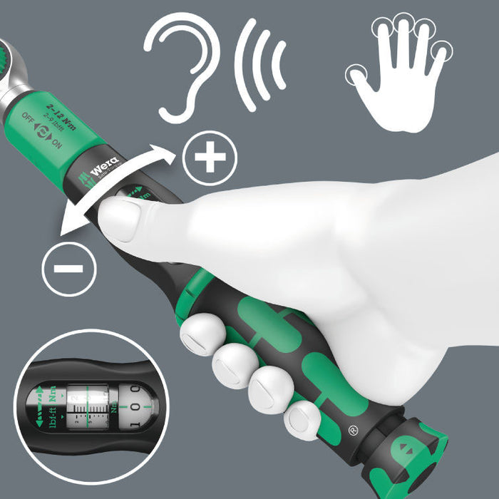 Wera Safe-Torque A 2 Torque Wrench with 1/4