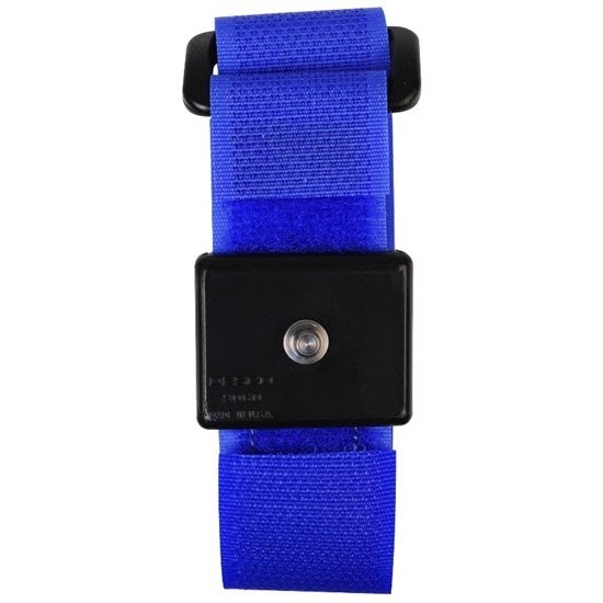 Desco 09060 Hook and Loop Wristband, Adjustable, 4mm