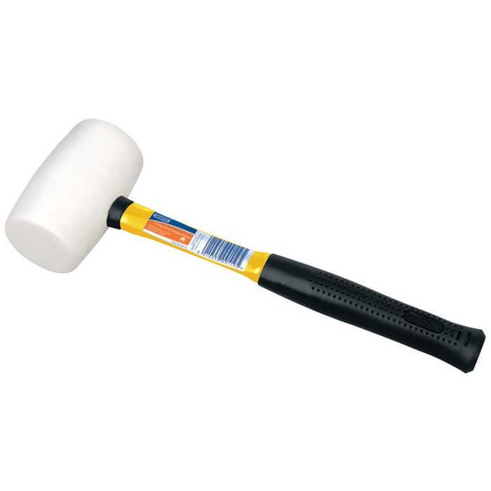 Draper Tools Non-Marking Rubber Head Mallet with Fibreglass Shaft (680g-24oz)