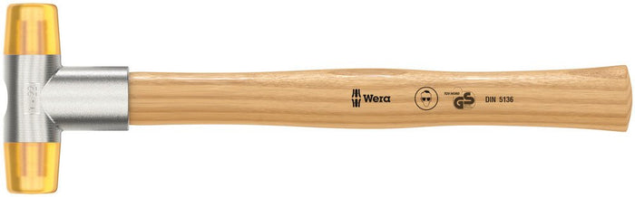Wera 100 Soft-Faced Hammer With Cellidor Head Sections # 1x23mm 000005