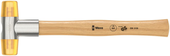 Wera 100 Soft-Faced Hammer With Cellidor Head Sections # 2x28mm 000010