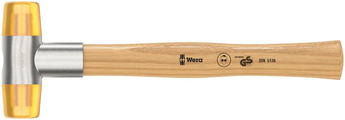 Wera 100 Soft-Faced Hammer With Cellidor Head Sections # 3x33mm 000015