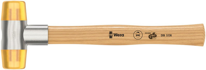 Wera 100 Soft-Faced Hammer With Cellidor Head Sections # 1x23mm 000005