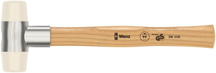 Wera 101 Soft-Faced Hammer With Nylon Head Sections # 1x23mm 000305