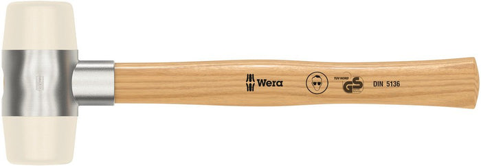 Wera 101 Soft-Faced Hammer With Nylon Head Sections # 7x61mm 000335