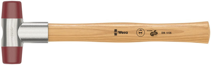 Wera 102 Soft-Faced Hammer With Urethane Head Sections # 2x28mm 000510