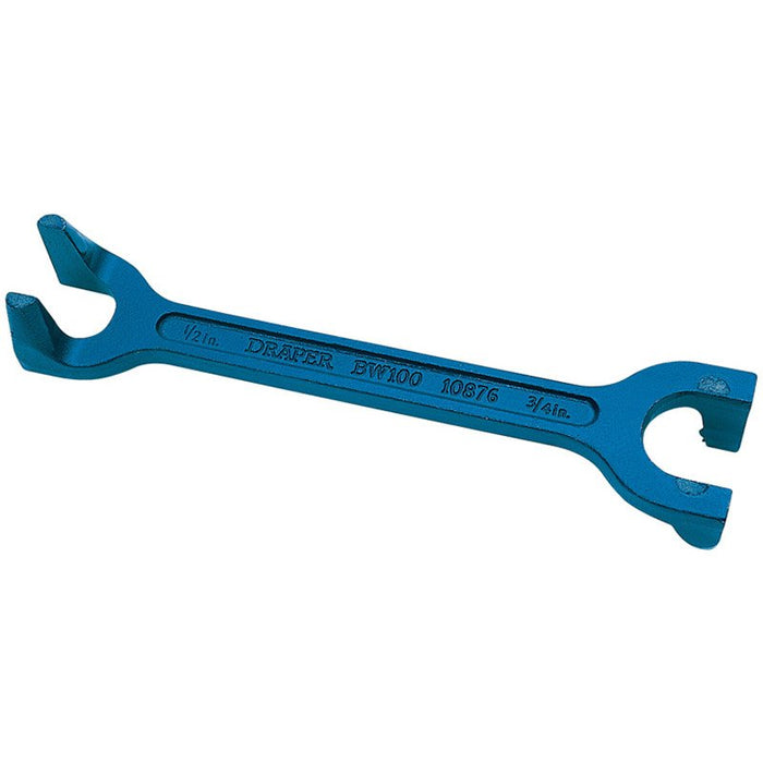Draper Tools 1/2/15mm x 3/4/22mm BSP Basin Wrench
