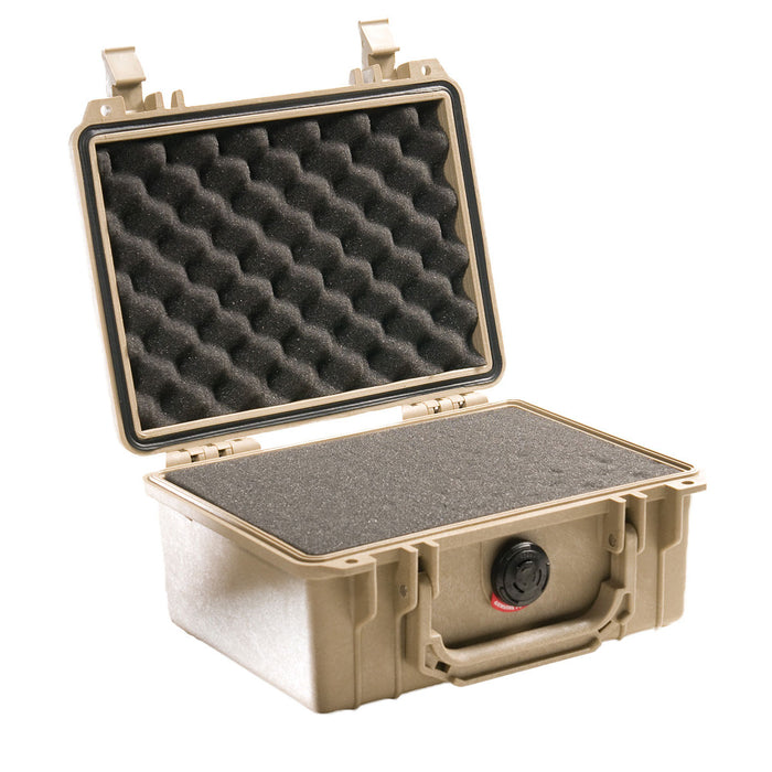 Pelican # 1150 Protector Case - Desert Tan - With Foam (240 x 198 x 109mm)