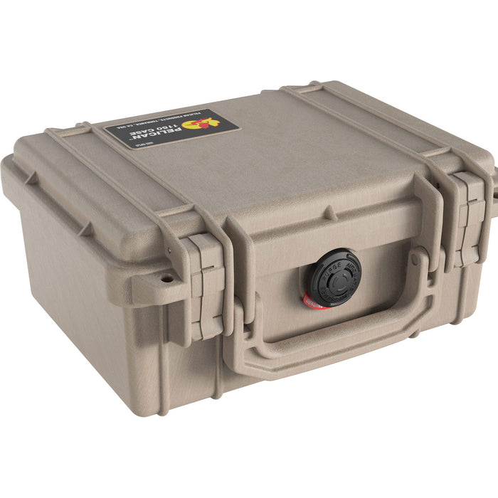 Pelican # 1150 Protector Case - Desert Tan - With Foam (240 x 198 x 109mm)