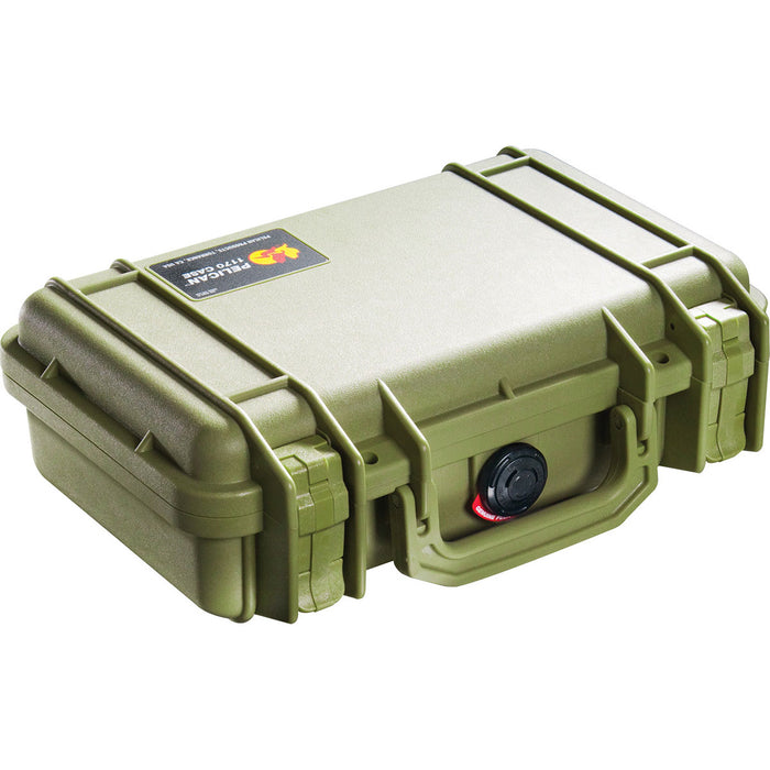 Pelican # 1170 Case - Olive Drab Green - With Foam (296 x 212 x 96mm)