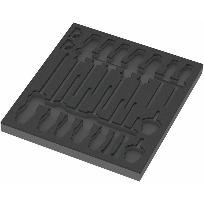 Wera 9810 Foam Insert Screwdriver Set 1, Empty (344 x 30 x 392mm)