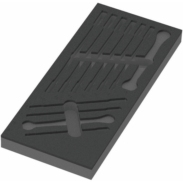 Wera 9830 Foam Insert 6000 Joker Set 1, Empty (172 x 30 x 392mm)