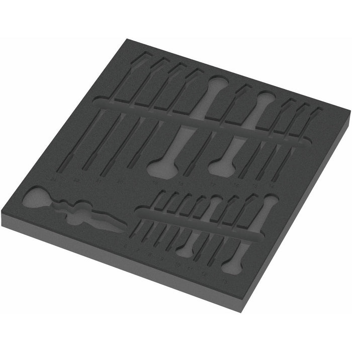 Wera 9831 Foam Insert 6003 Joker Set 1, Empty (344 x 30 x 392mm)