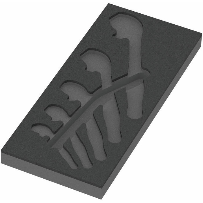 Wera 9832 Foam Insert 6004 Joker Set 1, Empty (172 x 30 x 392mm)