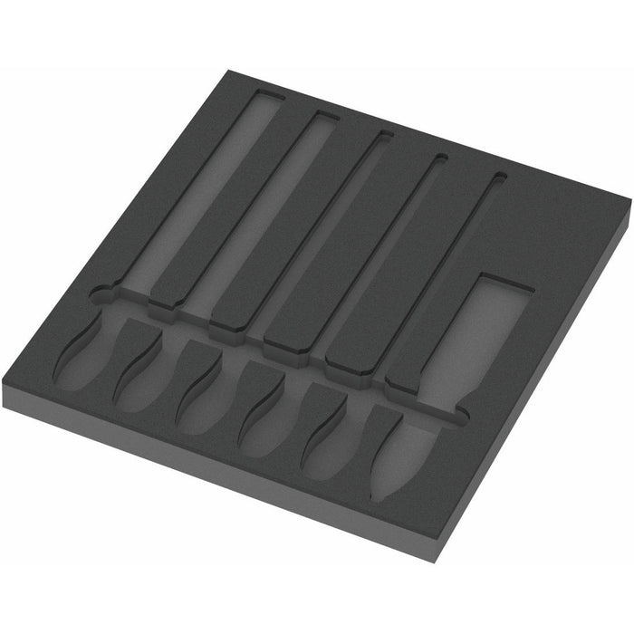 Wera 9883 Foam insert PFERD File Set 1, Empty (344 x 30 x 392mm)