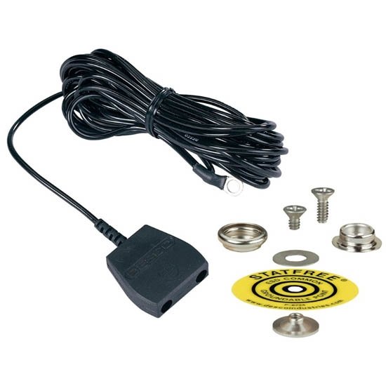 Desco 14213 - Common Point Ground Kit with 10mm Stud, 4.6m, 1 Megohm Resistor