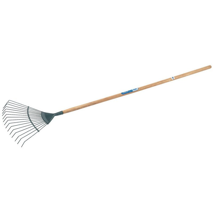 Draper Tools Carbon Steel Lawn Rake with Ash Handle