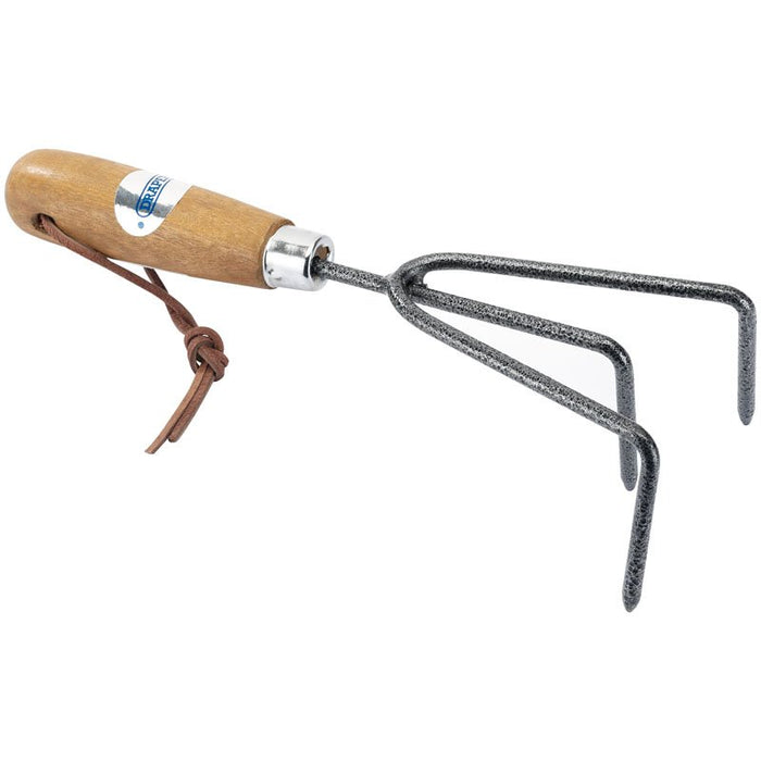 Draper Tools Carbon Steel Heavy Duty Hand Cultivator with Ash Handle