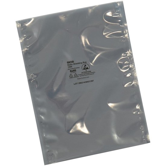 Desco 15033 -1500 Series Metal-Out Static Shield Bag, 76mm x 76mm, 100 EA