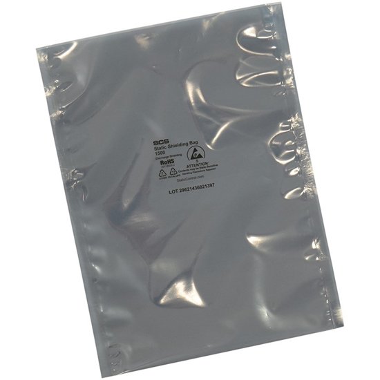 Desco 150720 - 1500 Series Metal-Out Static Shield Bag, 178mm x 508mm, 100 EA