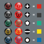 Wera 9711 Foam Insert VDE screwdriver Set 1, 16 Piece 150102