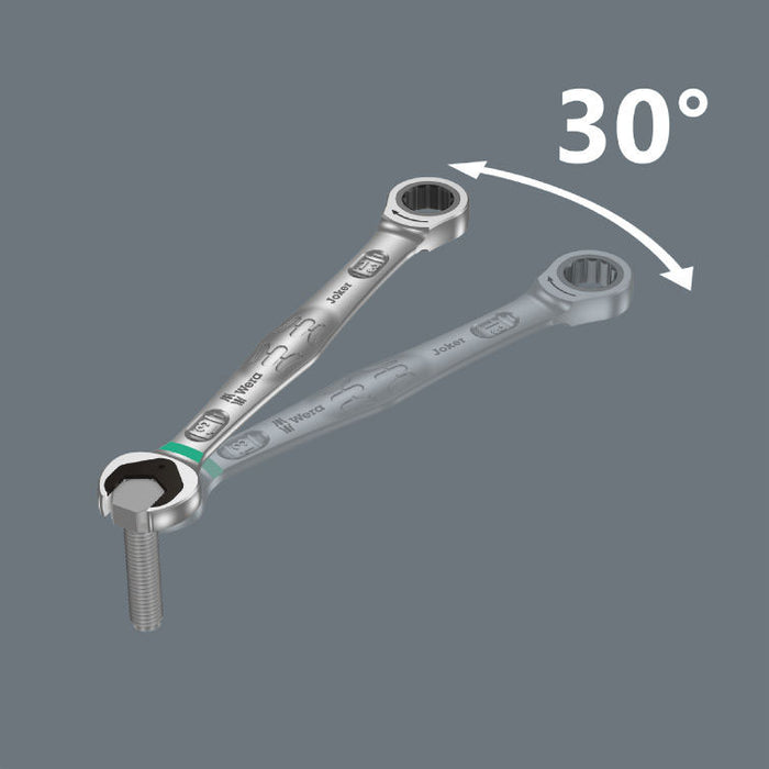 Wera 9730 Foam Insert 6000 Joker Metric Ratcheting Combination Wrench Set 11 Piece 150120