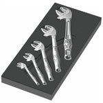 Wera 9732 Foam Insert 6004 Joker Self-Setting Spanner Set 1, 5 Piece 150122