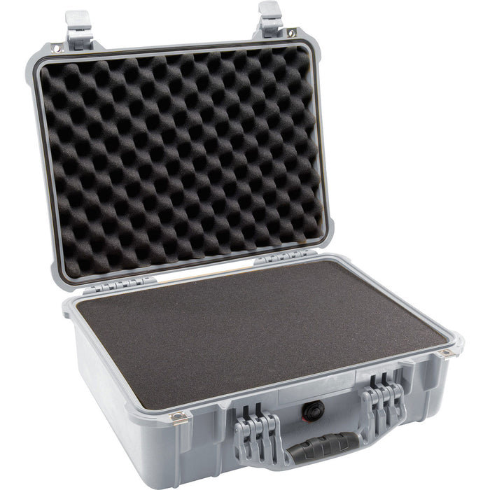 Pelican # 1520 Case - Silver - With Foam (502 x 401 x 188mm)