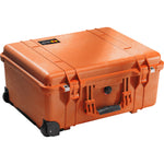 Pelican # 1560 Wheeled Case - Orange - With Foam (561 x 455 x 265mm)