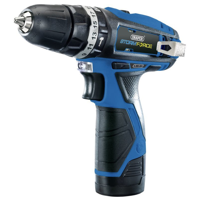 Draper Tools Storm Force® 10.8V Combi Drill Kit