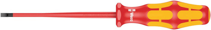 Wera 160 VDE Slotted Screwdriver Reduced Blade Diameter 0.6x3.5x100mm 006440