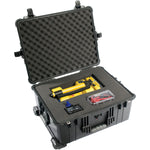 Pelican # 1610 Protector Wheeled Case - With Foam - Black (631 x 500 x 302mm)