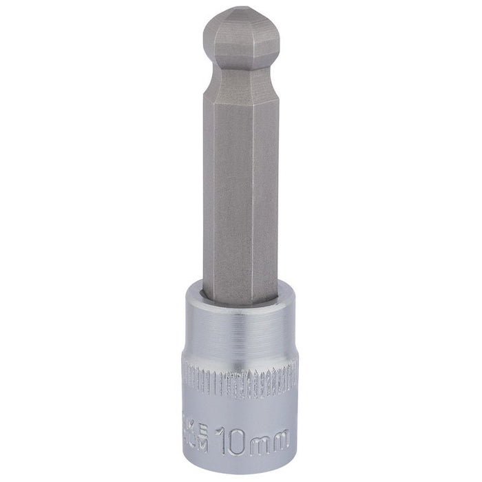 Draper Tools 3/8 Sq. Dr. Ball End Hexagonal Socket Bits (10mm)