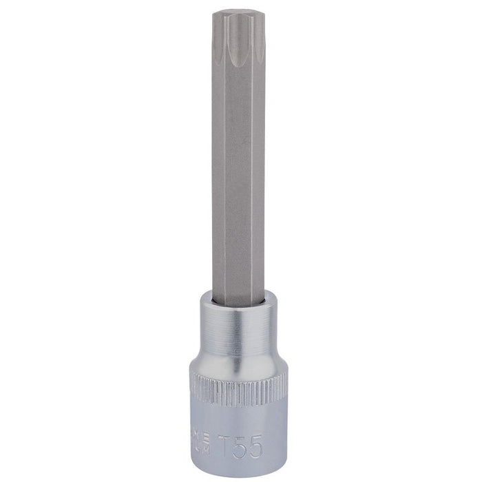 Draper Tools T55 x 100mm 1/2 Square Drive Draper TX-STAR® Socket Bit
