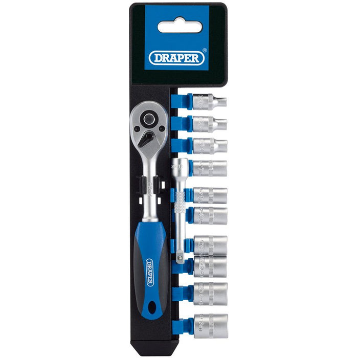 Draper Tools 1/4 Sq. Dr. Metric Socket Set (12 Piece)