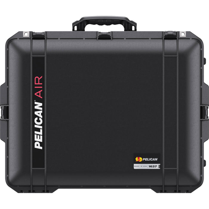 Pelican 1637 Air Case - With Foam - Black (676 x 525 x 378mm)