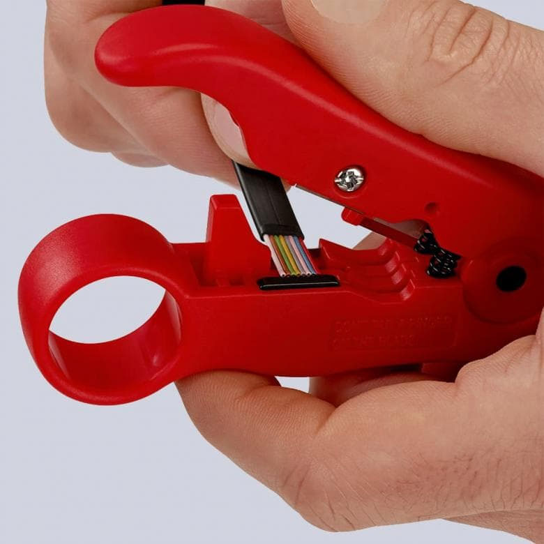 Knipex Wire Stripping Tool for Coax & Data Cables For Sale Online