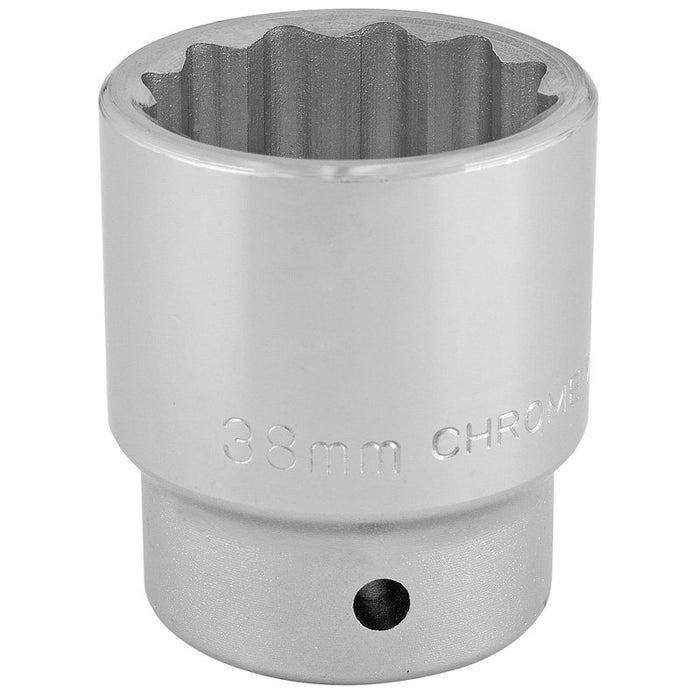 Draper Tools 3/4 Square Drive 12 Point Socket (38mm)