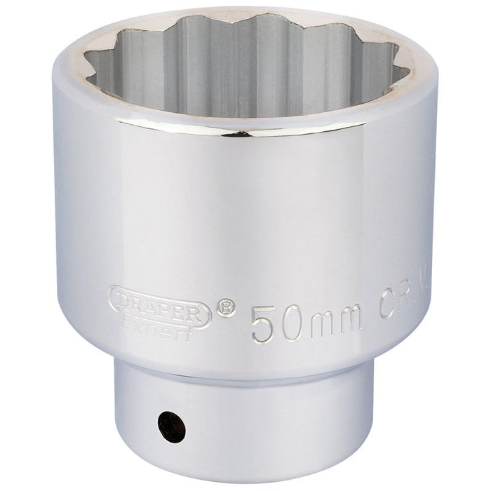 Draper Tools 3/4 Square Drive 12 Point Socket (50mm)