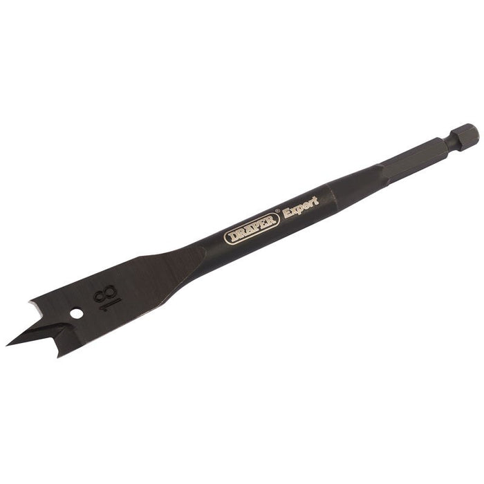 Draper Tools Flat Wood Bit (18mm)