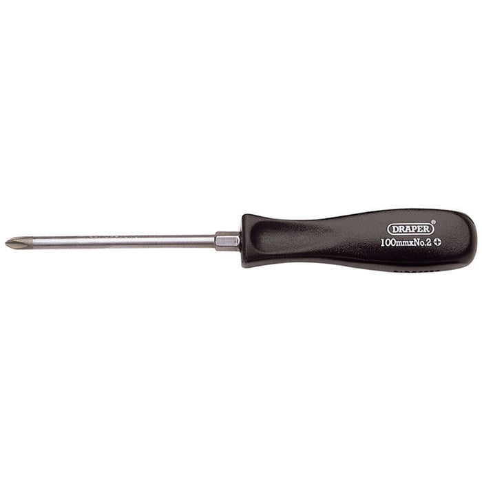 Draper Tools Cross Slot Mechanics Screwdriver (No 2 x 100mm)