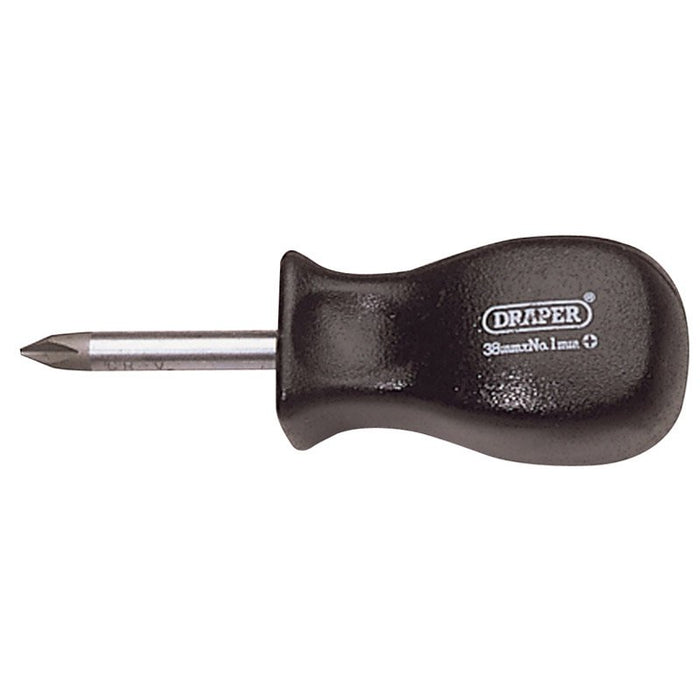 Draper Tools Cross Slot Mechanics Screwdriver (No 1 x 38mm)